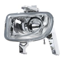 Faro antiniebla Fiat Punto 2005-2012 base cromada / izquierdo