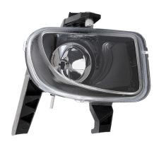 Faro antiniebla Fiat Punto 2005-2012 base negra / derecho