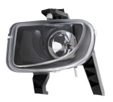 Faro antiniebla Fiat Punto 2005-2012 base negra / izquierdo