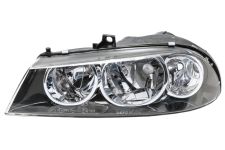 Faro delantero Alfa Romeo 156 2003-2006 base negra / izquierdo