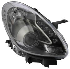 Faro delantero Alfa Romeo Giulietta 2010-2016 base negra / led / derecho