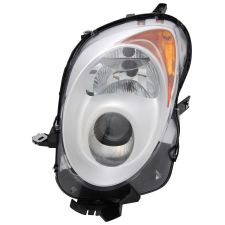 Faro delantero Alfa Romeo Mito 2016-2018 base cromada / izquierdo
