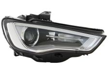 Faro delantero Audi A3 2012-2016 bi-xenon / cromado / derecho
