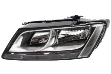 Faro delantero Audi Q5 2008-2012 base negra / izquierdo