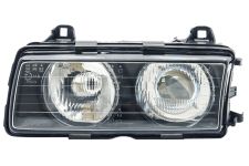 Faro delantero Bmw Serie 3 (e36) 1992-1995 coupe / lamparas h1+h1 / tipo zkw / izquierdo