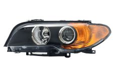 Faro delantero Bmw Serie 3 (e46) 2003-2005 coupe / piloto ambar / base negra / izquierdo