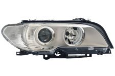 Faro delantero Bmw Serie 3 (e46) 2003-2005 coupe / piloto blanco / base cromada / derecho