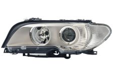 Faro delantero Bmw Serie 3 (e46) 2003-2005 coupe / piloto blanco / base cromada / izquierdo