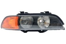 Faro delantero Bmw Serie 5 (e39) 1994-2001 lampara h7+hb3 / piloto ambar / derecho