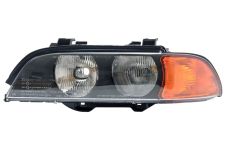 Faro delantero Bmw Serie 5 (e39) 1994-2001 lampara h7+hb3 / piloto ambar / izquierdo