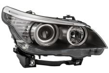 Faro delantero Bmw Serie 5 (e60-e61) 2007-2011 base negra / derecho