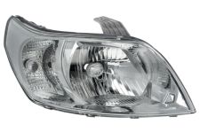 Faro delantero Chevrolet Aveo 2009-2011 base cromada / derecho