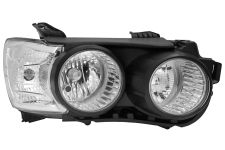 Faro delantero Chevrolet Aveo 2011-2016 con cerco negro / derecho