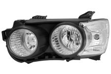 Faro delantero Chevrolet Aveo 2011-2016 con cerco negro / izquierdo