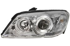 Faro delantero Chevrolet Captiva 2007-2011 base cromada / izquierdo