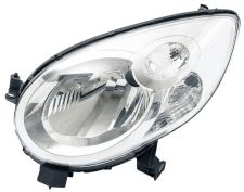 Faro delantero Citroen C1 2006-2009 con motor / izquierdo