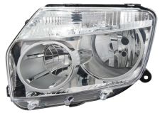 Faro delantero Dacia Duster 2010-2013 base cromada / izquierdo