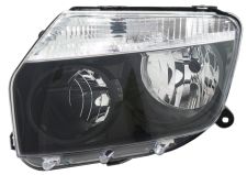 Faro delantero Dacia Duster 2013-2018 base negra / izquierdo