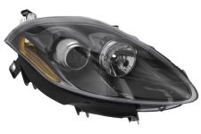 Faro delantero Fiat Bravo 2007-2014 base negra / derecho