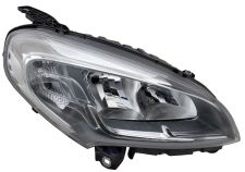 Faro delantero Fiat Doblo 2015-2022 detalle cromado / derecho