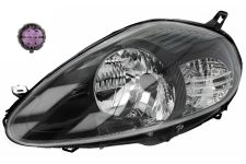 Faro delantero Fiat Grande Punto 2008-2012 8 pins / base negra / izquierdo