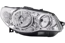 Faro delantero Fiat Palio 2005-2008 base cromada / derecho
