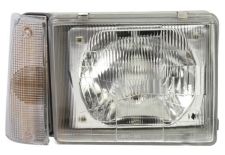 Faro delantero Fiat Panda 1980-2003 piloto blanco / manual / derecho
