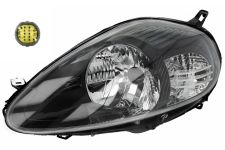 Faro delantero Fiat Punto 2005-2008 14 pins / base negra / izquierdo