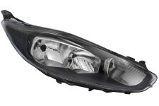 Faro delantero Ford Fiesta 2013-2017 base negra / derecho