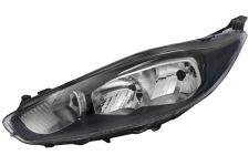 Faro delantero Ford Fiesta 2013-2017 base negra / izquierdo
