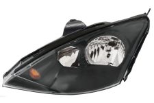 Faro delantero Ford Focus 2001-2005 base negra / izquierdo