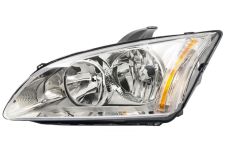 Faro delantero Ford Focus 2005-2008 base cromada / izquierdo