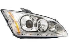 Faro delantero Ford Focus 2005-2008 xenon / base cromada / derecho