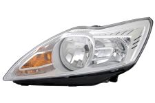 Faro delantero Ford Focus 2008-2011 base cromada / izquierdo
