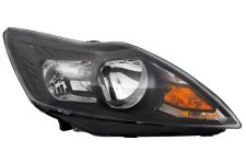 Faro delantero Ford Focus 2008-2011 base negra / derecho