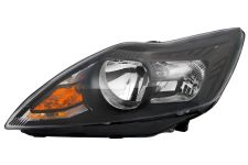 Faro delantero Ford Focus 2008-2011 base negra / izquierdo