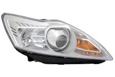 Faro delantero Ford Focus 2008-2011 xenon / base cromada / derecho