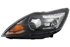 Faro delantero Ford Focus 2008-2011 xenon / base negra / cromada / izquierdo
