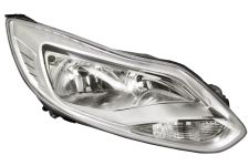 Faro delantero Ford Focus 2011-2015 base cromada / derecho