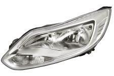 Faro delantero Ford Focus 2011-2015 base cromada / izquierdo