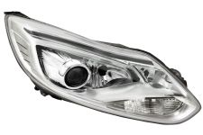 Faro delantero Ford Focus 2011-2015 base cromada / xenon / derecho