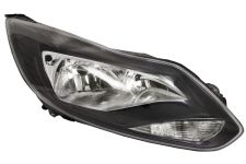 Faro delantero Ford Focus 2011-2015 base negra / derecho