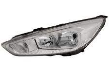 Faro delantero Ford Focus 2015-2018 base cromada / lampara h7+h1 / izquierdo