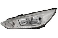 Faro delantero Ford Focus 2015-2018 base cromada / lampara h7+h1+led / izquierdo