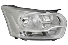 Faro delantero Ford Transit 2014-2019 base cromada / derecho