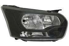 Faro delantero Ford Transit 2014-2019 base negra / derecho