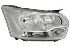 Faro delantero Ford Transit 2019-> base cromada / led / derecho