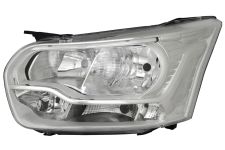 Faro delantero Ford Transit 2019-> base cromada / led / izquierdo