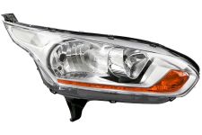 Faro delantero Ford Transit Connect 2014-2015 base cromada / derecho