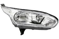 Faro delantero Ford Transit Connect 2015-2018 base cromada / derecho